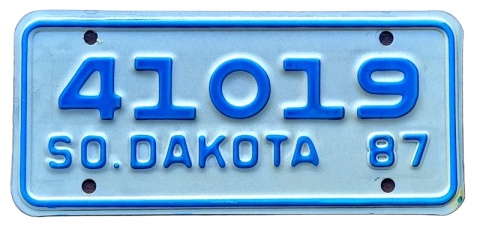 South Dakota 1987 - motocyklowa