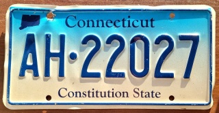 Connecticut - tablica z USA