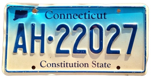 Connecticut - tablica z USA