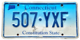 Connecticut - tablica z USA