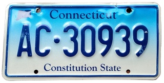 Connecticut - tablica z USA
