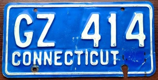 Connecticut - tablica z USA
