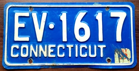Connecticut - tablica z USA
