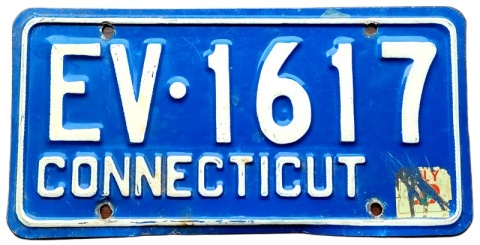 Connecticut - tablica z USA