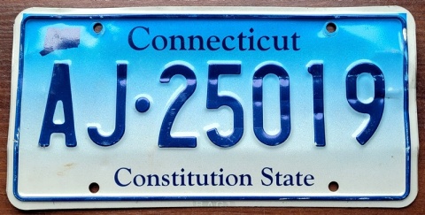 Connecticut - tablica z USA