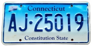 Connecticut - tablica z USA