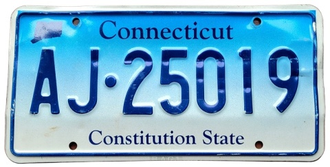 Connecticut - tablica z USA