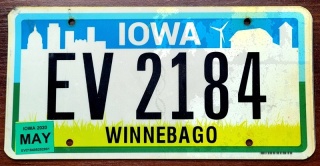 Iowa 2020 - tablica z USA