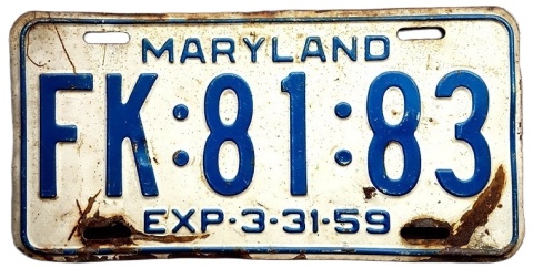 Maryland 1959