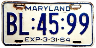 Maryland 1964