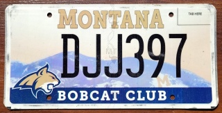 Montana - tablica z USA