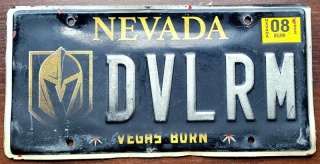 Nevada 2022 - tablica z USA