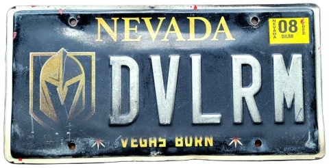 Nevada 2022 - tablica z USA