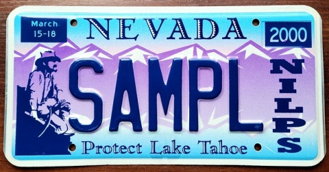 Nevada - SAMPLE - tablica z USA