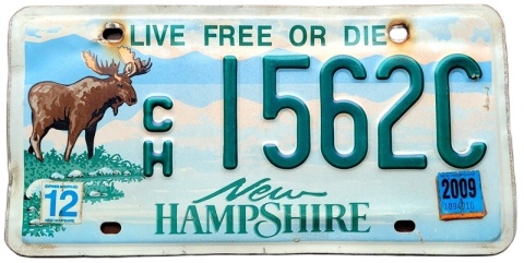 New Hampshire 2009 - unikatowa