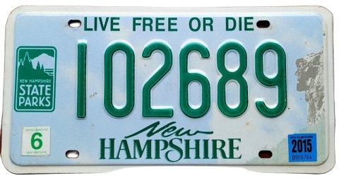 New Hampshire 2015 - State Parks - rzadka