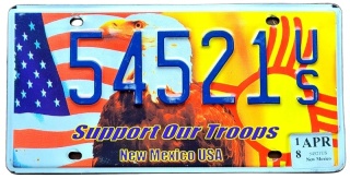 New Mexico 2021 - Support Our Troops