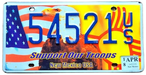 New Mexico 2021 - Support Our Troops