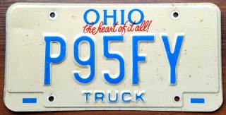 Ohio - tablica z USA