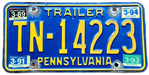 Pennsylvania 1989/94