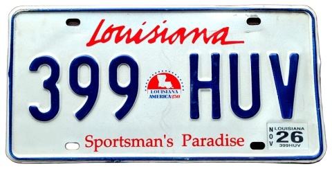 Louisiana 2026 - nowość 250 lat powstania USA 1776-2026