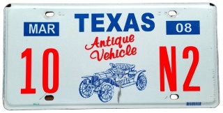 Texas - Antique Vehicle