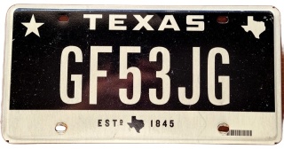 Texas - rzadki wzór