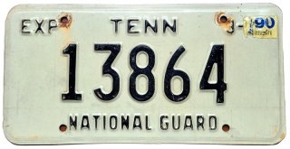 Tennessee 1990 - NATIONAL GUARD