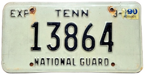 Tennessee 1990 - NATIONAL GUARD