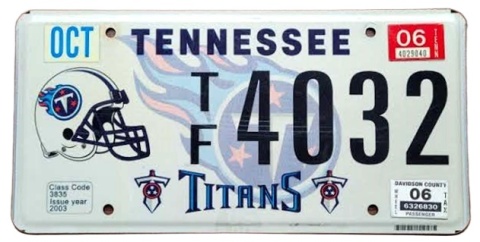 Tennessee 2006 - TITANS NFL