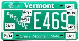 Vermont 2013/19 - ANTIQE CAR