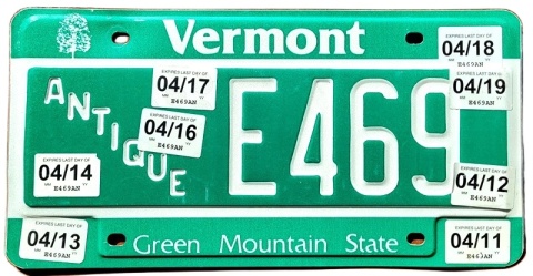 Vermont 2013/19 - ANTIQE CAR