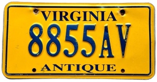 Virginia - ANTIQUE CAR