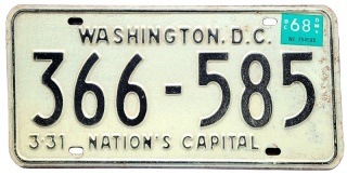 Washington DC 1968