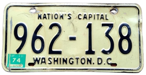 Washington DC 1974