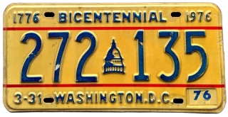 Washington DC 1976