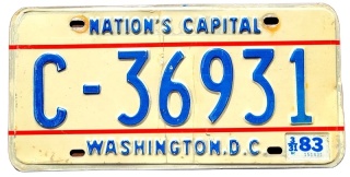 Washington DC 1983