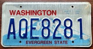 Washington - tablica z USA