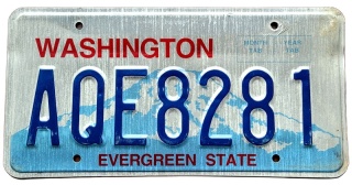 Washington - tablica z USA
