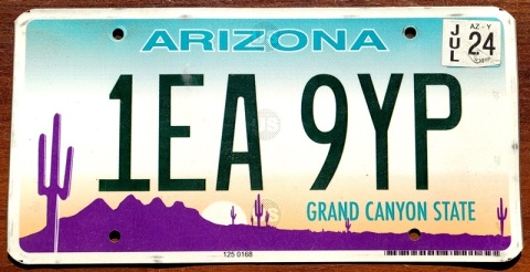 Arizona 2024 - tblica z USA