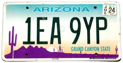 Arizona 2024 - tblica z USA