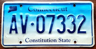 Connecticut - tablica z USA