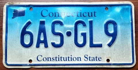 Connecticut - tablica z USA