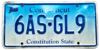 Connecticut - tablica z USA