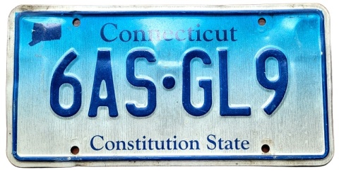Connecticut - tablica z USA