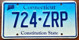 Connecticut - tablica z USA