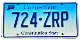 Connecticut - tablica z USA