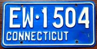 Connecticut - tablica z USA