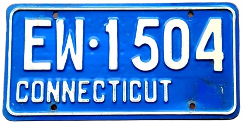 Connecticut - tablica z USA