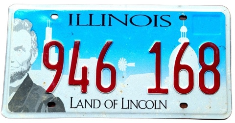 Illinois - tablica z USA